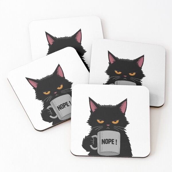 Item preview, Nope Cat designed and sold by HMmerch.