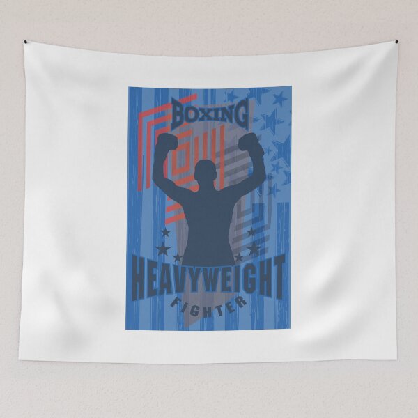 Item preview, Boxing Heavyweight Fighter – Knockout Punch Art for Gym & Sports Lovers designed and sold by DreamFlux.