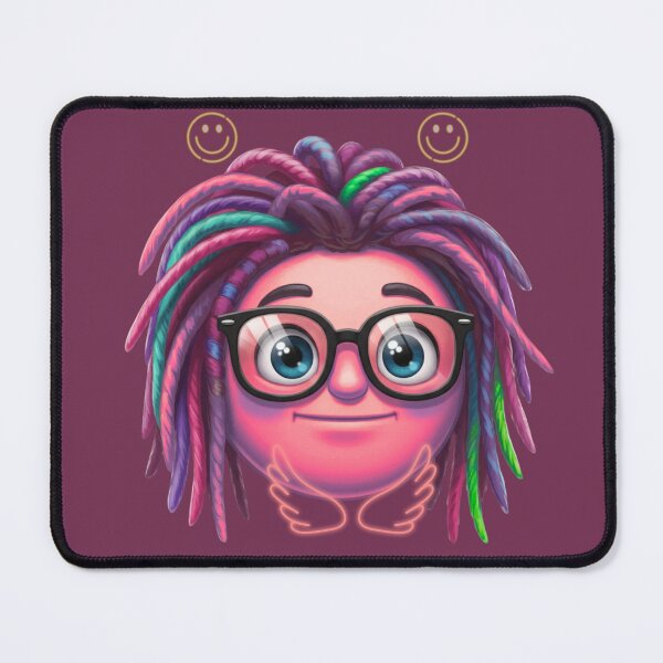 Item preview, emoji wearing black glasses faint circuit board design tshirt designed and sold by anandsiva2703.