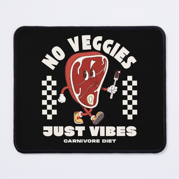 Item preview, No veggies, just vibes designed and sold by Peerless-Prime.