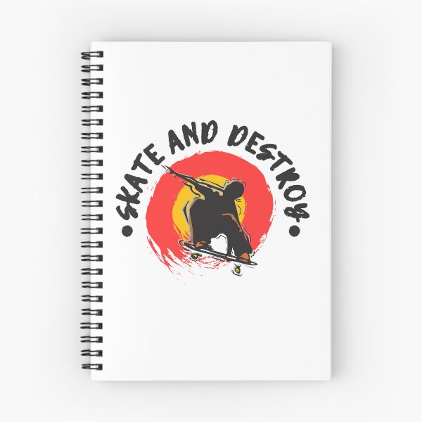 Item preview, Skate and Destroy Retro Sunset designed and sold by kapsell.