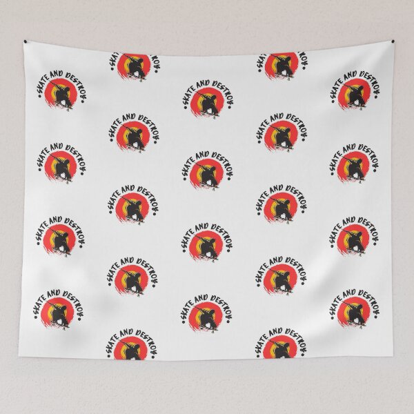Item preview, Skate and Destroy Retro Sunset designed and sold by kapsell.