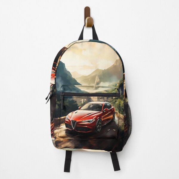 Item preview, Serpentine Mountain Road Leads This Sporty Car To Adventure designed and sold by RevUpDesign.
