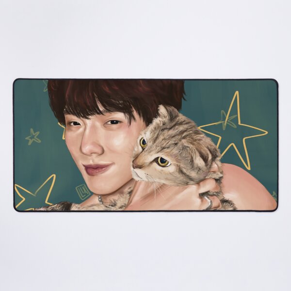 Item preview, Daou + Kitty digital painting designed and sold by MintyLix.