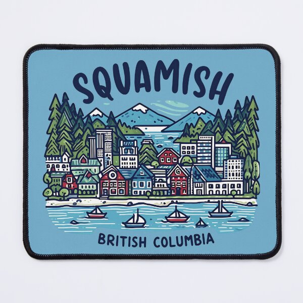 Item preview, Squamish British Columbia Canada  designed and sold by HowToCanadian.