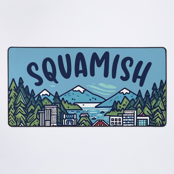 Item preview, Squamish British Columbia Canada designed and sold by HowToCanadian.