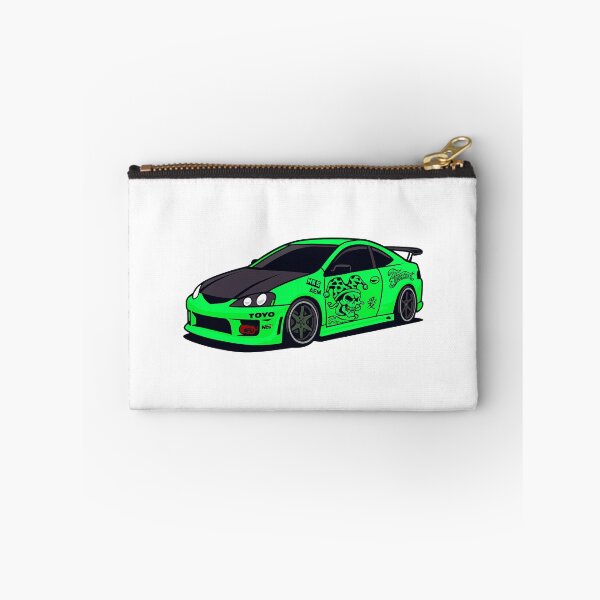 Item preview, JDM Racing Neon Green Car illustrtion designed and sold by sabartgunpla.