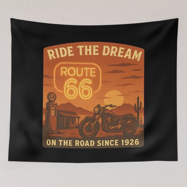 Item preview, Ride the Dream – Desert Highway Vibes designed and sold by ArcadiaSilence.