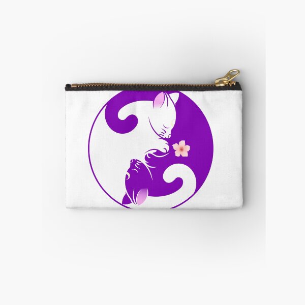 Item preview, Yin Yang Cat with Flower designed and sold by Your Dream.