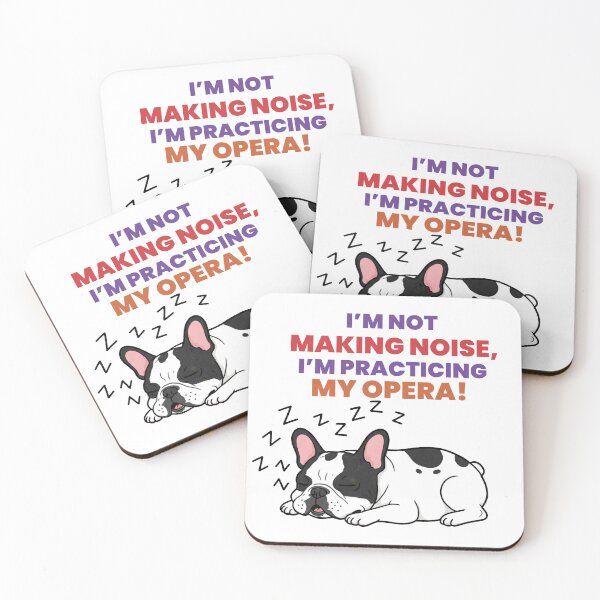 Item preview, Sleeping French Bulldog designed and sold by Zini-ArtStudio.