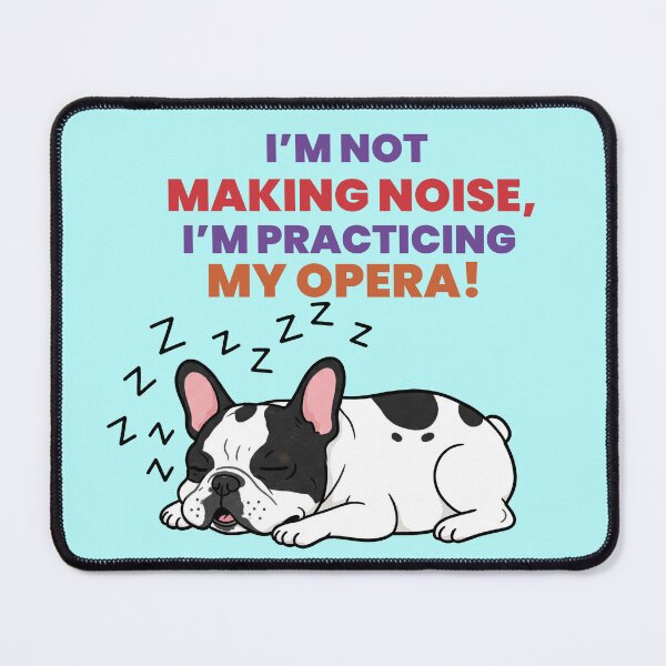 Item preview, Sleeping French Bulldog designed and sold by Zini-ArtStudio.