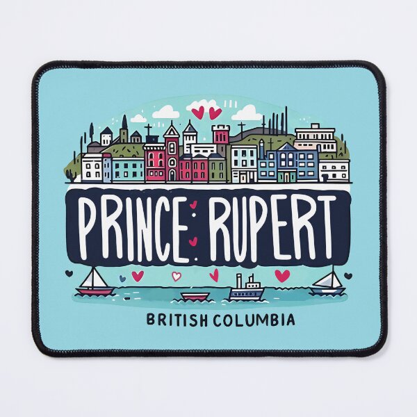 Item preview, Prince Rupert British Columbia Canada designed and sold by HowToCanadian.