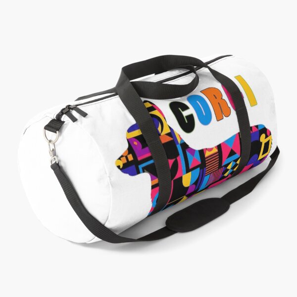 Item preview, Vibrant Geometric Corgi Abstract Dog Art designed and sold by Zini-ArtStudio.