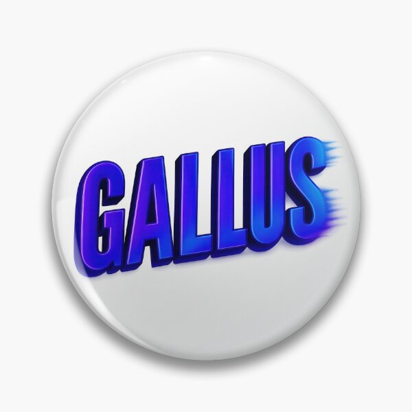 Item preview, Gallus Scottish Bold 3D Text Confident Scotland, Slang Humour designed and sold by EdgyEdgeArt.