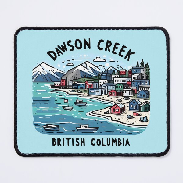 Item preview, Dawson Creek British Columbia Canada designed and sold by HowToCanadian.