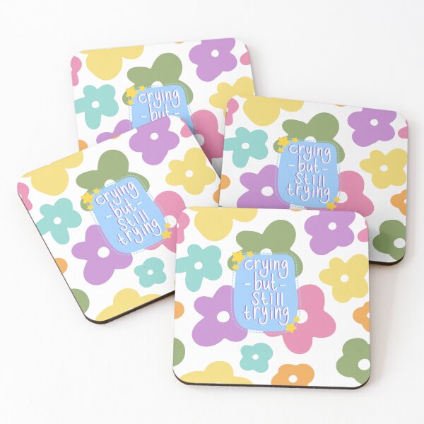 Item preview, Crying but still trying designed and sold by Anisha  Vaz.
