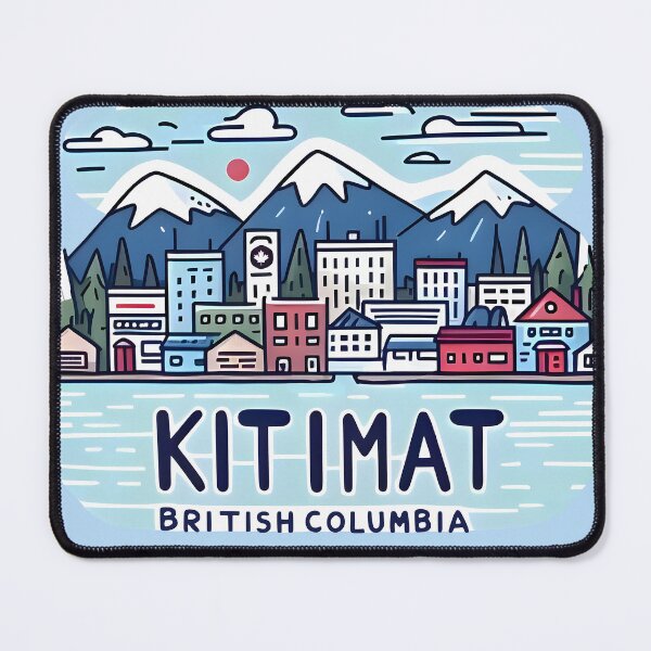 Item preview, Kitimat British Columbia Canada  designed and sold by HowToCanadian.
