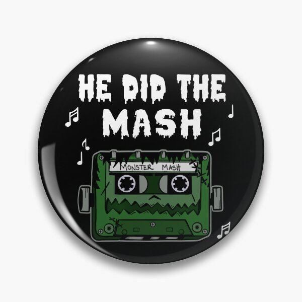 Item preview, Retro Frankenstein 80's Monster Mash Halloween Cassette tape designed and sold by Chelsealuv Krigbaum.