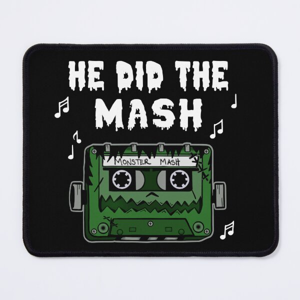 Item preview, Retro Frankenstein 80's Monster Mash Halloween Cassette tape designed and sold by Chelsealuv Krigbaum.