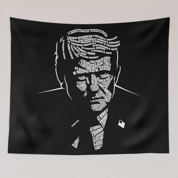 Item preview, Names Of United States Presidents In No. 45 Portrait  designed and sold by Vector-Artist.