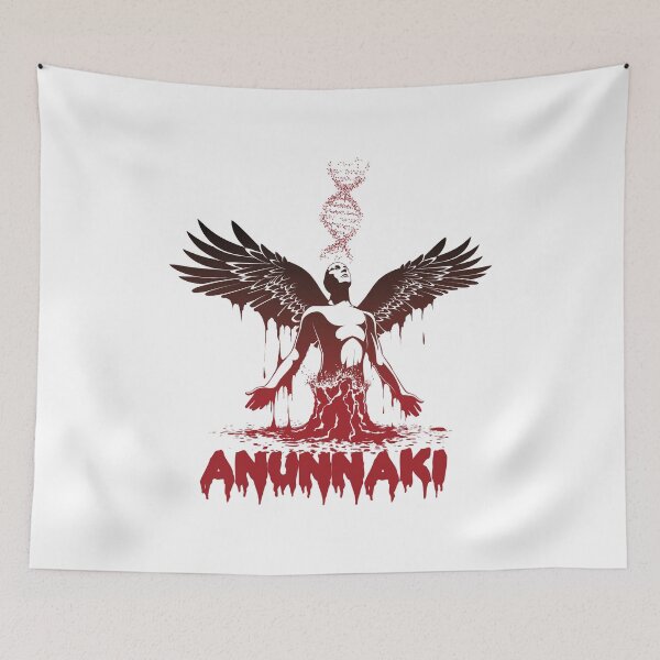 Item preview, Anunnaki Ascension Art – Celestial Winged Serpent Print for Cosmic & Mythology Lovers designed and sold by DreamFlux.