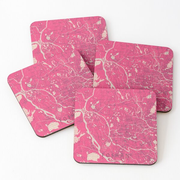 Item preview, Foshan City Map of Guangdong, China - Blossom designed and sold by deMAP.