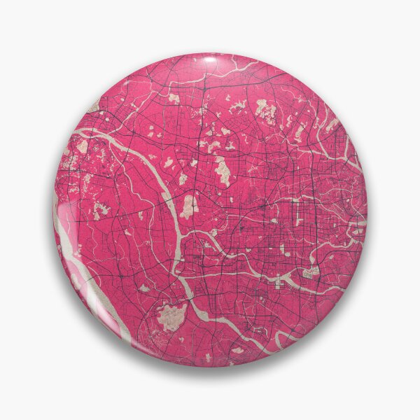 Item preview, Foshan City Map of Guangdong, China - Blossom designed and sold by deMAP.