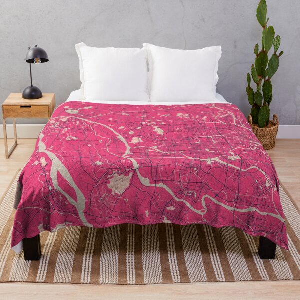 Item preview, Foshan City Map of Guangdong, China - Blossom designed and sold by deMAP.