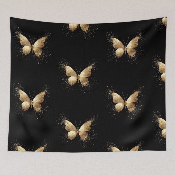 Item preview, Luxury Gold and Black Butterfly designed and sold by AZ WEAR.