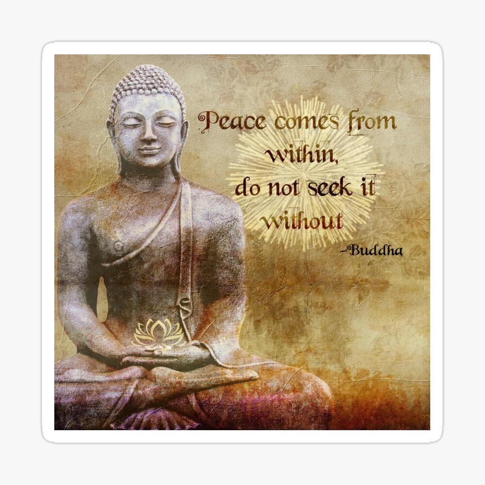 Buddha - Peace Comes From Within