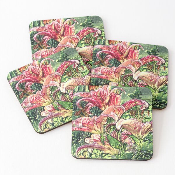 Item preview, Amber's Flowers Tin Foil Abstract designed and sold by SmashingDeals.