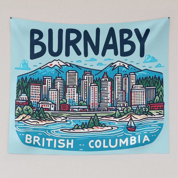 Item preview, Burnaby British Columbia Canada  designed and sold by HowToCanadian.