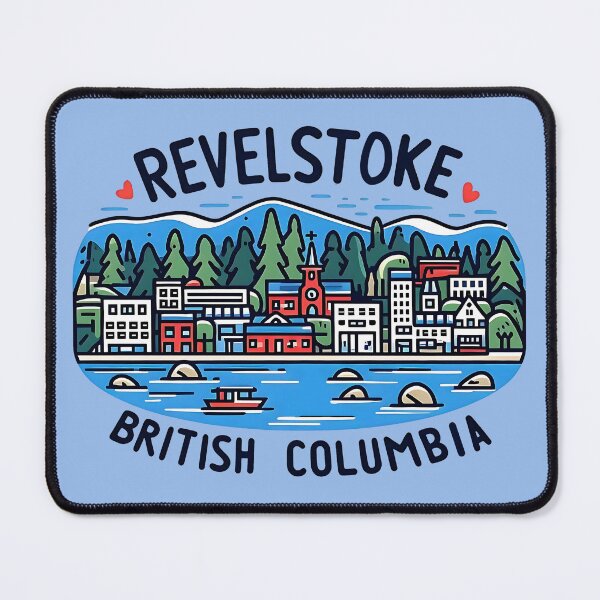 Item preview, Revelstoke British Columbia Canada designed and sold by HowToCanadian.