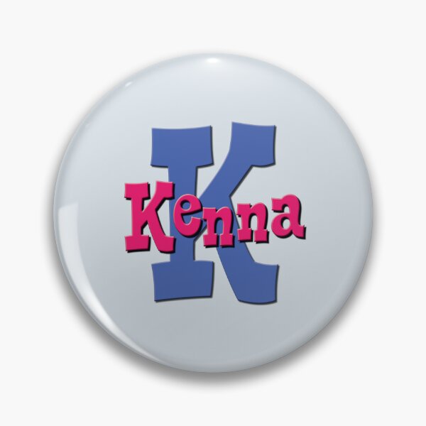 Item preview, K is for Kenna, Girl's/Woman's Name and Initial  designed and sold by CharlottePlaceArt.