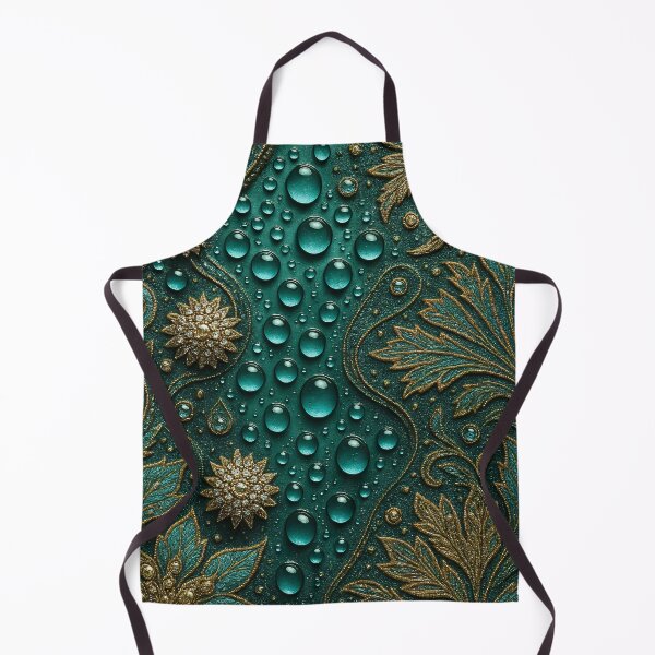 Item preview, Golden Teal Elegance designed and sold by Kaleidoscope Print.