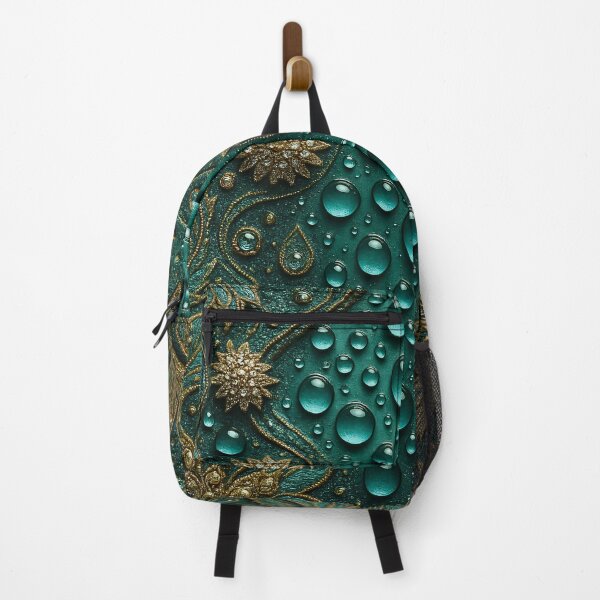Item preview, Golden Teal Elegance designed and sold by Kaleidoscope Print.
