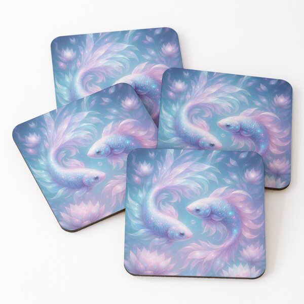 Item preview, Ethereal Betta Fish designed and sold by Kaleidoscope Print.