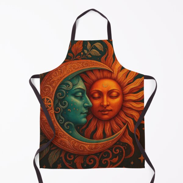 Item preview, Cosmic Sun and Moon designed and sold by Kaleidoscope Print.