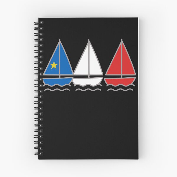 Item preview, Acadian Flag Three Sailboat Maritime Pride Flag for L'Acadie designed and sold by TheTrendsDesk.