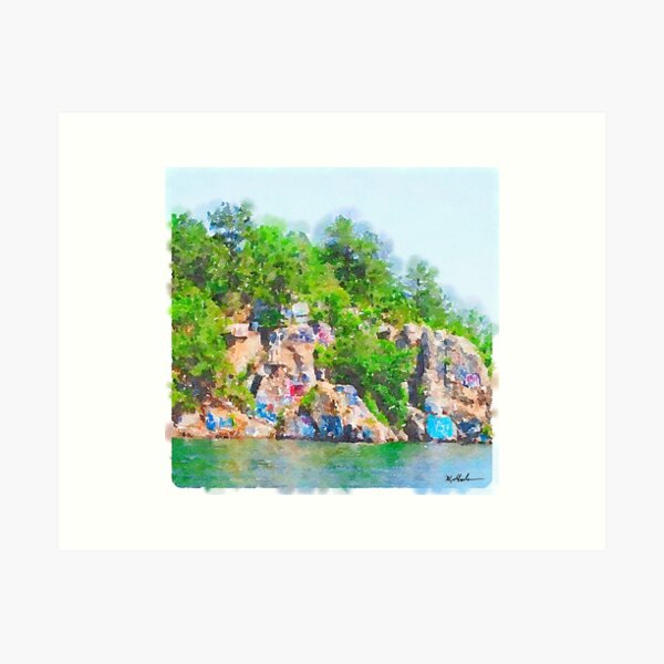 Item preview, Chimney Rock Lake Martin Alabama designed and sold by Michael Garber.