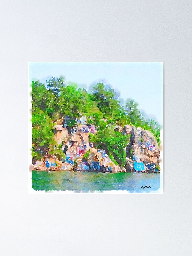 Lake Martin Alabama Framed Vertical Poster Lake Martin Alabama Framed Vertical Poster