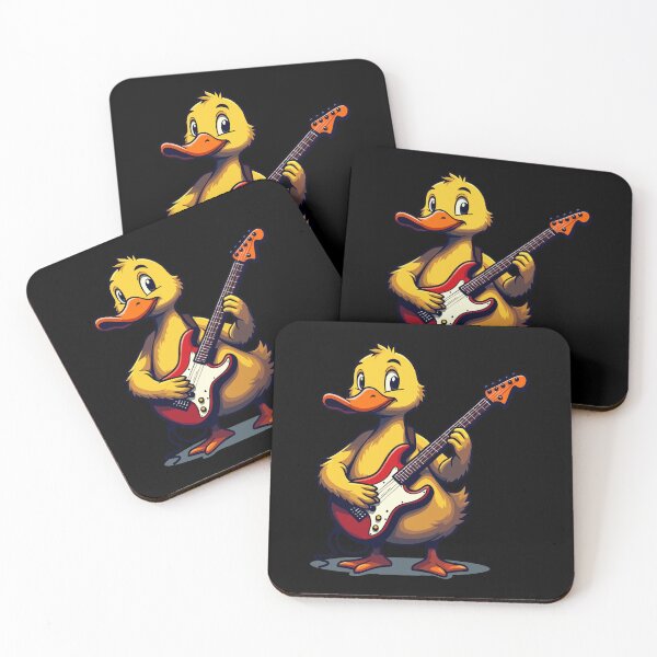Item preview, Rocking duck with guitar designed and sold by Hans-Design.