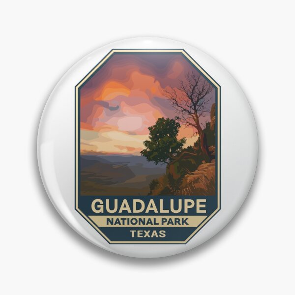 Item preview, Guadalupe Mountains National Park Retro Sticker designed and sold by Ismeal Von.