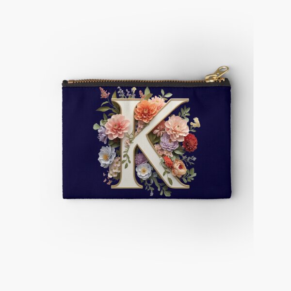 Item preview, Elegant Floral Monogram Letter K – Botanical Initial with Peonies, Roses & Dahlias | Personalized Gift & Feminine Decor designed and sold by AmenAlways.