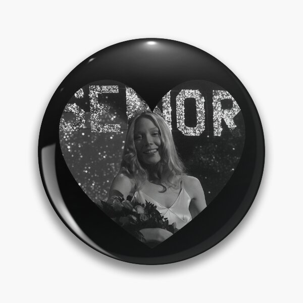 Item preview, Carrie Prom Heart in Black and White designed and sold by cemetery girl.