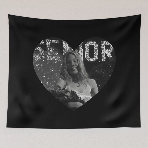 Item preview, Carrie Prom Heart in Black and White designed and sold by cemetery girl.
