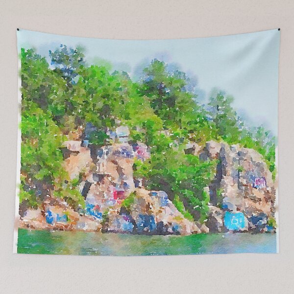 Item preview, Chimney Rock Lake Martin Alabama designed and sold by Michael Garber.