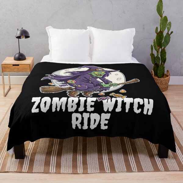 Item preview, ZOMBIE WITCH RIDE - ZOMBIE HALLOWEEN designed and sold by KEF Custom.
