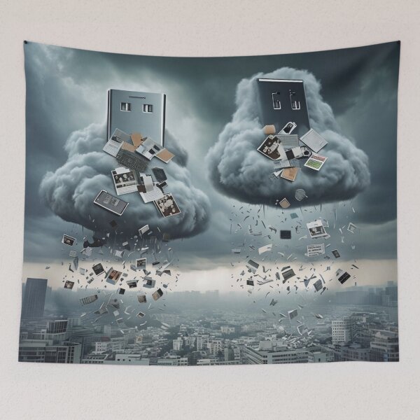 Item preview, The Cloud Never Forgets designed and sold by AuraKestrel.