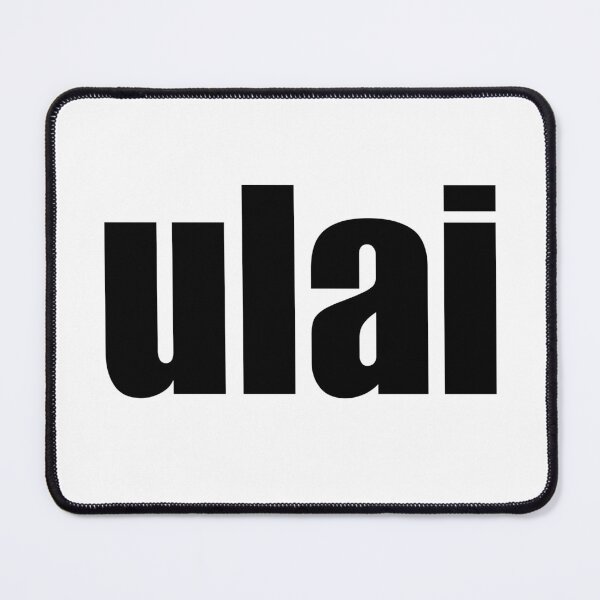 Item preview, Ulai lettering typography design minimalist designed and sold by nkhookysun.